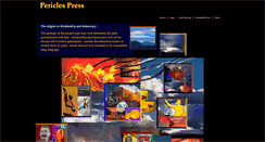 Desktop Screenshot of periclespress.net